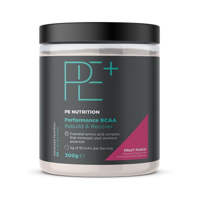 PE Nutrition Performance BCAA PowderFruit Punch300g - 1