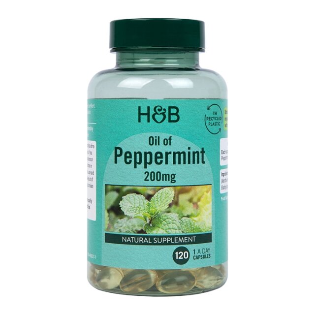 Holland & Barrett Oil of Peppermint 120 Capsules - 1
