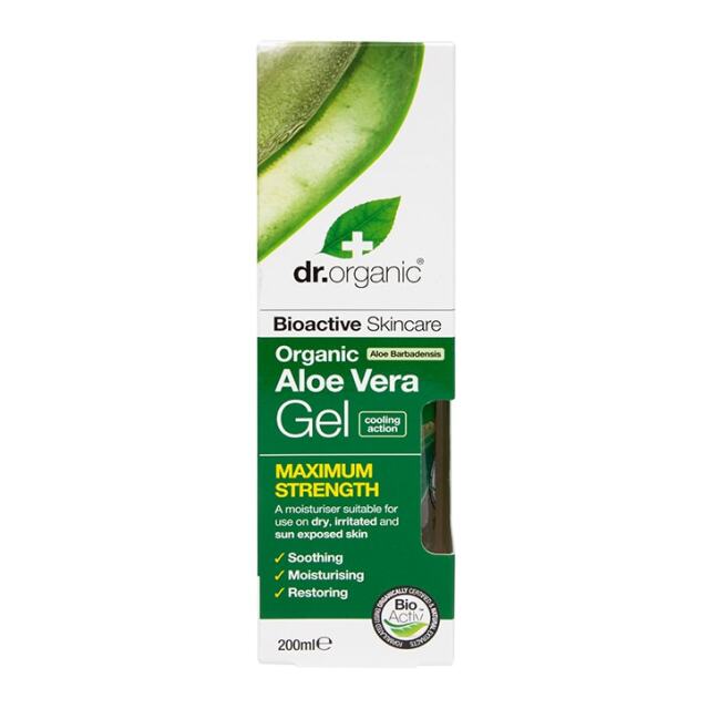 Dr Organic Aloe Vera Gel 200ml - 1