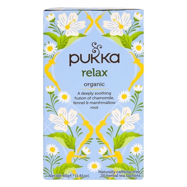 Pukka Relax Tea 20 Tea Bags - 1