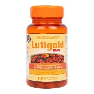 Holland & Barrett Lutigold Λουτεϊνη 6mg 100 κάψουλες