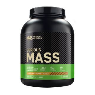 Optimum Nutrition Serious Mass Σοκολάτα & Φυστικοβούτυρο 2.73kg