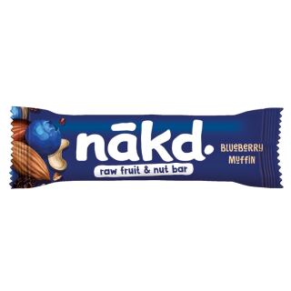 Nakd Μπάρα Φρούτων & Ξηρών Καρπών με Γεύση Βατόμουρο Mάφιν Χ/ΓΛ 35g