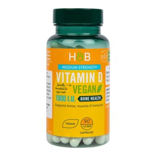 Holland & Barrett Vegan Βιταμίνη D 1000IU 25μg 90caps