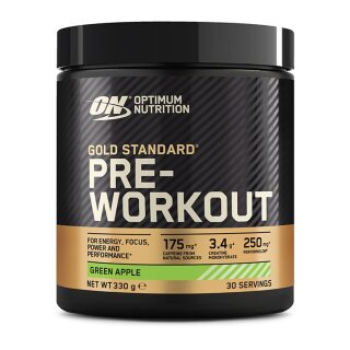 Optimum Nutrition Gold Standard Pre Workout Πράσινο Μήλο 330g