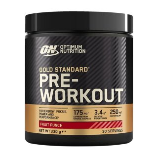 Optimum Nutrition Gold Standard Pre Workout Μίγμα Φρούτων 330g