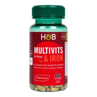 Holland & Barrett Πολυβιταμίνη και Σίδηρος 120tabs