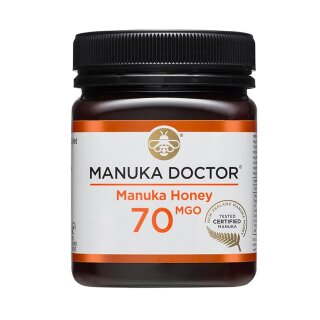 Manuka Doctor Μέλι Μάνουκα MGO 70 250g