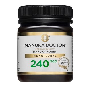 Manuka Doctor Μέλι Μάνουκα Ακατέργαστο MGO 240 250g