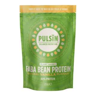 Pulsin Vegan Πρωτεΐνη Φάβας με Γεύση Βανίλιας σε Σκόνη 250g
