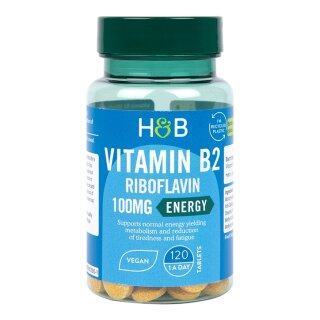 Holland & Barrett Βιταμίνη Β2 100mg 120tabs