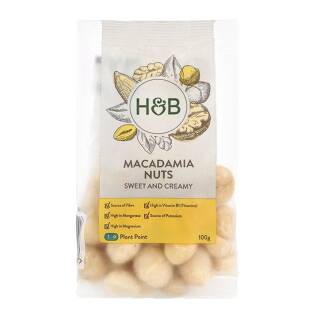 Holland & Barrett Ξηροί Kαρποί Macadamia 100g