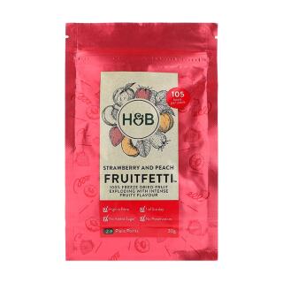 Holland & Barrett Fruitfetti Φράουλα και Ροδάκινο 30g