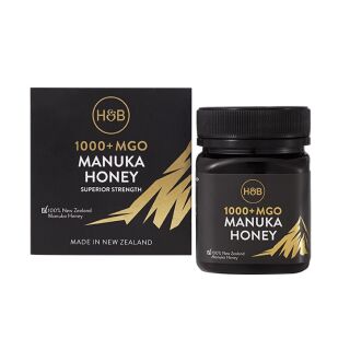 Holland & Barrett Μέλι Manuka MGO 1000+ Gift Συσκευασία 250g