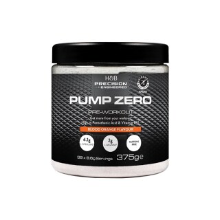 Precision Engineered Pump Zero Pre Workout Συμπλήρωμα σε Σκόνη με Κόκκινο Πορτοκάλι 375g