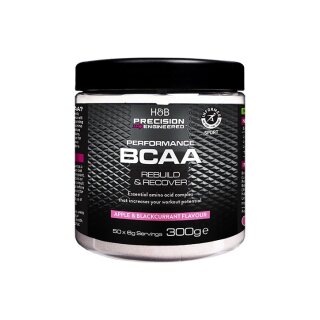 Precision Engineered Performance BCAA Αμινοξέα με γεύση Μήλο και Φραγκοστάφυλο 300g