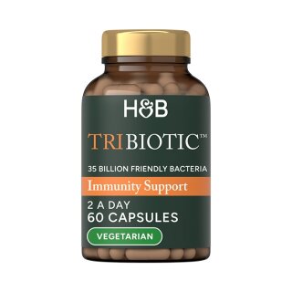 Holland & Barrett Tribiotic Προβιοτικά με Τριπλή Δράση για το Ανοσοποιητικό 60 Κάψουλες