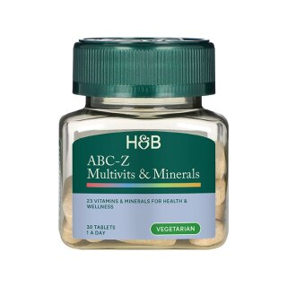 Holland & Barrett ABC-Z Πολυβιταμίνη 30 Δισκία