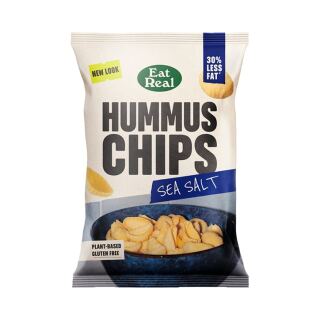 Eat Real Hummus Τσιπς Θαλασσινό Αλάτι 110g