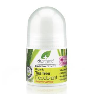 Dr Organic Αποσμητικό Tea Tree 50ml
