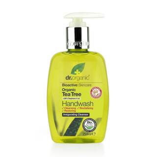 Dr Organic Υγρό Σαπούνι Χεριών Tea Tree 250ml