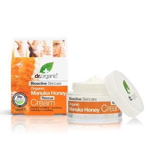 Dr Organic Manuka Honey Rescue Κρέμα 50ml