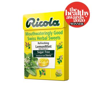 Ricola Mint Herbal Καραμέλες Χωρίς Ζάχαρη με Λεμόνι 45g