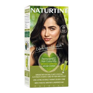 Naturtint Μόνιμη Βαφή Μαλλιών 2N (Μαύρο Φυσικό)