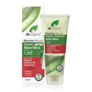 Dr. Organic Τζελ Σώματος Aloe Vera & Tea Tree 200ml