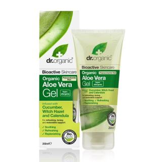 Dr. Organic Τζελ Σώματος Aloe Vera & Αγγούρι 200ml