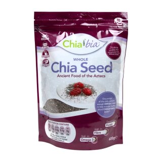 Chia Bia 100% Φυσικοί Ολόκληροι Σπόροι Chia 400g