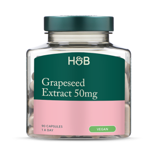 Holland & Barrett Grapeseed Extract 50mg 90 Capsules