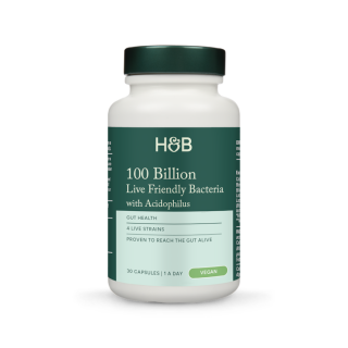 Holland & Barrett Συμπλήρωμα Προβιοτικών Acidophilus 100 Δις Βακτήρια 30 Kάψουλες