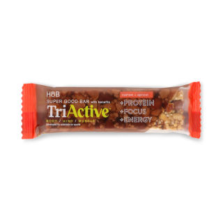TriActive Super Good Μπάρα Πρωτεΐνης με Κάσιους και Βερίκοκο 50g
