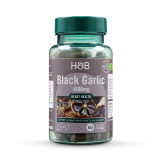 Holland & Barrett Μαύρο Σκόρδο 4800mg 60 Κάψουλες