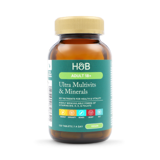 Holland & Barrett Ultra Vegan Πολυβιταμίνες & Μέταλλα 120 Δισκία