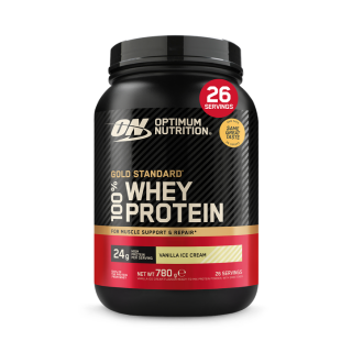Optimum Nutrition Gold Standard Πρωτεΐνη Ορού Γάλακτος Παγωτό Βανίλια 780g