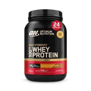 Optimum Nutrition Gold Standard Πρωτεΐνη Ορού Γάλακτος Σοκολάτα με Φυστικοβούτυρο 768g