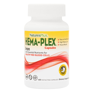 Natures Plus Hema-Plex Φόρμουλα με Σίδηρο 60caps
