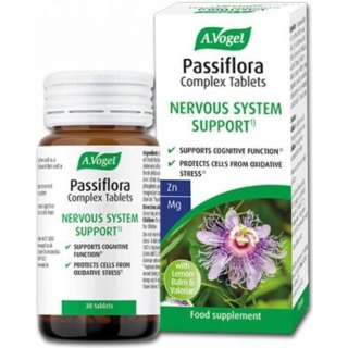 A.Vogel Passiflora Complex Φόρμουλα για Χαλάρωση 30 Δισκία