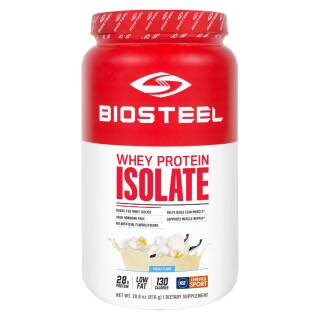 Biosteel Απομονωμένη Πρωτεΐνη Ορού Γάλακτος με γεύση Bανίλια 816g