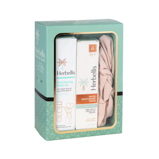 Herbellis Set Mois Cream SPF50 50ml Body Oil 100ml