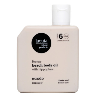 Laouta Αντηλιακό Λάδι Μαυρίσματος Κακάο SPF6 100ml