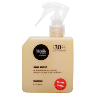 Laouta Αντηλιακό Mist για το Σώμα Κακάο SPF30 200ml