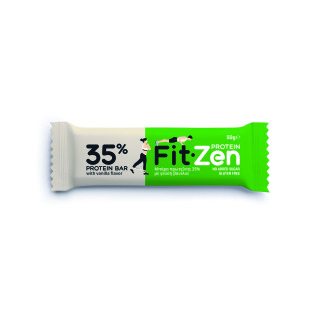 Naturals Fit Zen Μπάρα Πρωτεΐνης με Γεύση Βανίλια 50g