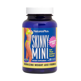 Natures Plus Skinny Mini Συμπλήρωμα Αδυνατίσματος 90 Δισκία