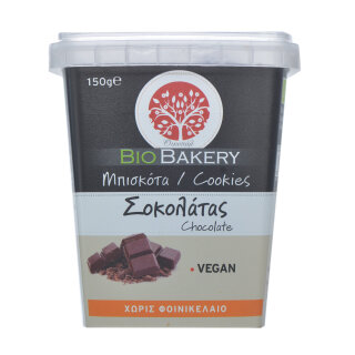 Οικοπάλ BioBakery Βιολογικά Μπισκότα Σοκολάτας 150g