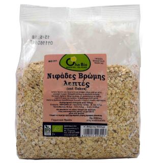 Ola Bio Βιολογικές Νιφάδες Βρώμης Ολικής Άλεσης 500g