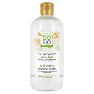 SoBio Etic Νερό Micellar με Αντιγηραντική Δράση Précieux Argan 500ml
