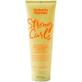 Umberto Giannini Strong Curls Σαμπουάν με Έλαιο Δενδρολίβανου 250ml